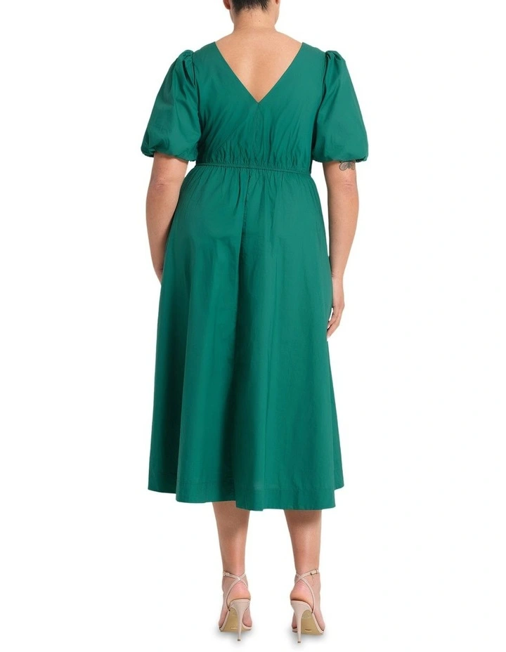Averie Dress in Green image 2