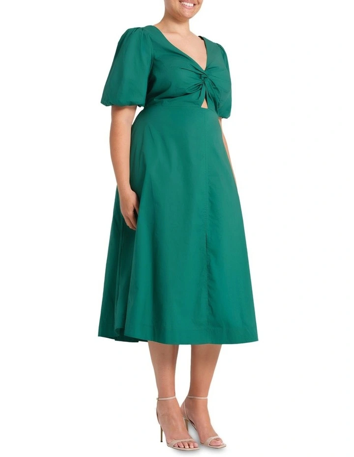 Averie Dress in Green image 3