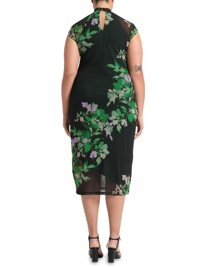 Fiora Dress in Black image 2