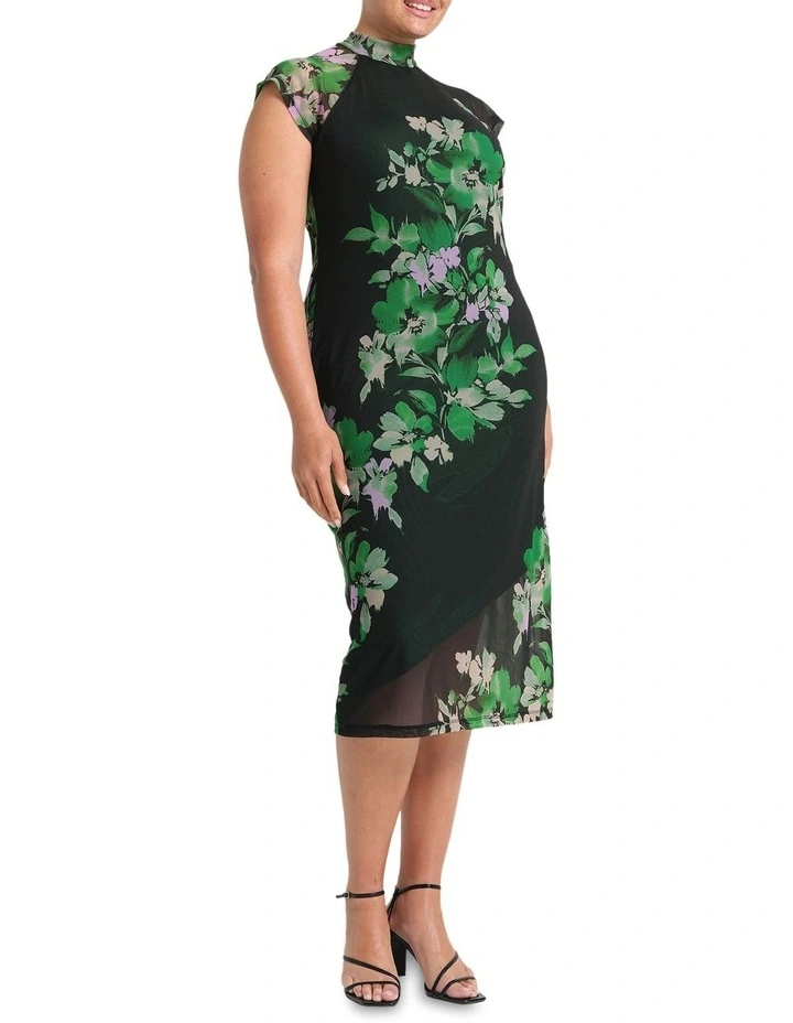 Fiora Dress in Black image 3