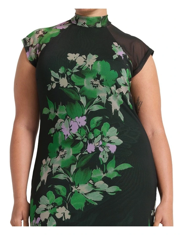 Fiora Dress in Black image 4