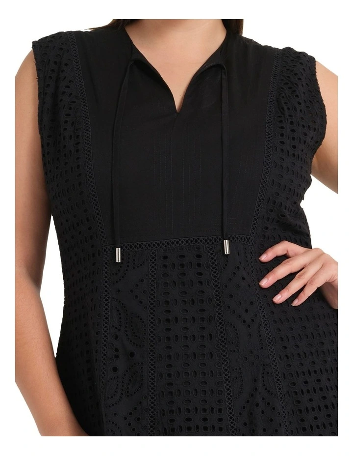 Blair Dress in Black image 4