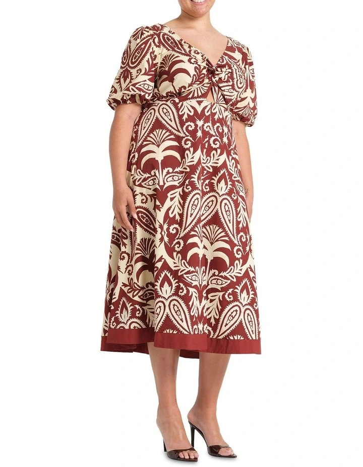 Aurela Dress in Multi image 4