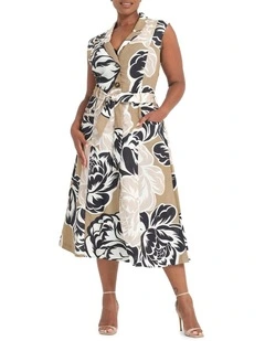 Johanna Dress in Floral Print
