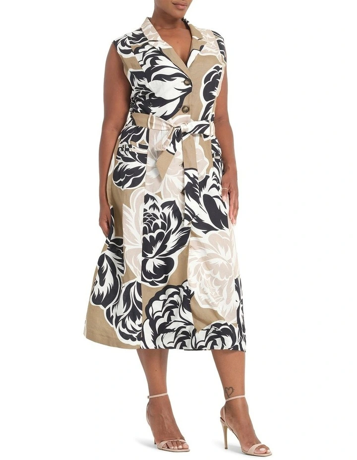 Johanna Dress in Floral Print image 3