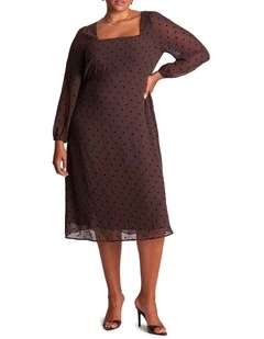 Sable Dress in Brown