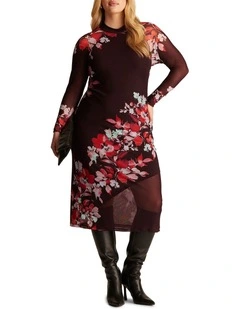 Solene Dress in Red