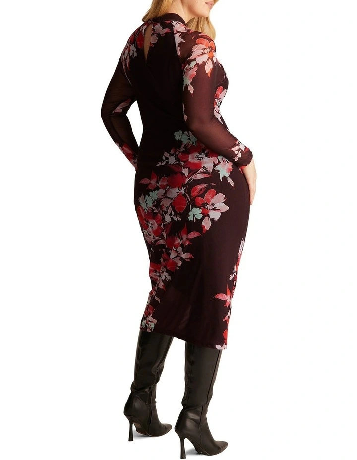 Solene Dress in Red image 3
