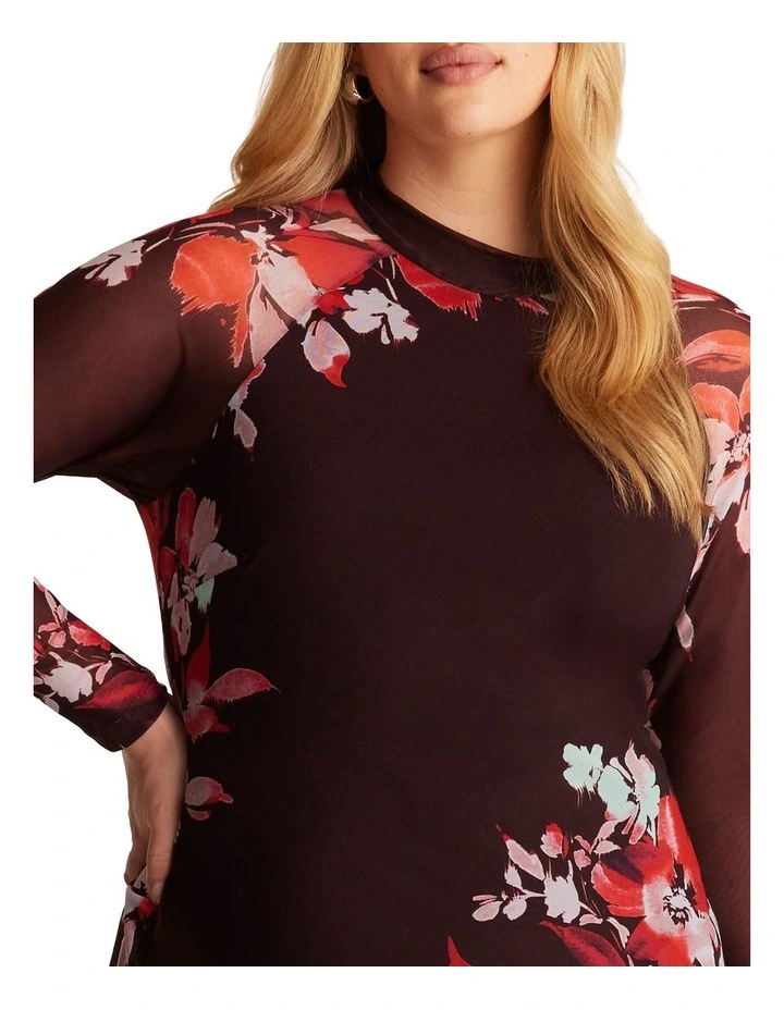 Solene Dress in Red image 5