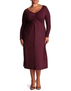 Ezra Dress in Purple