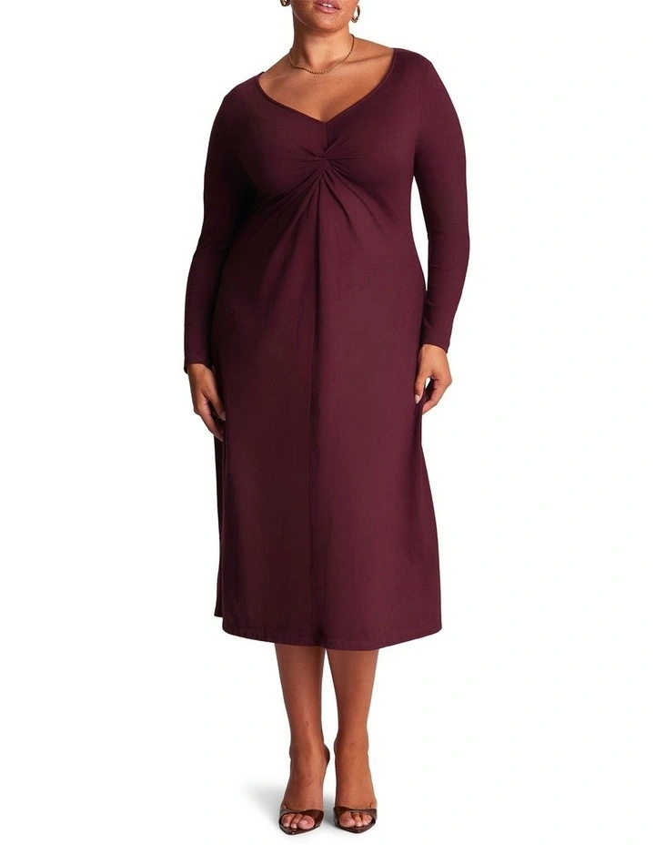 Ezra Dress in Purple image 1