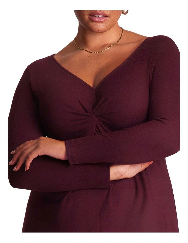 Ezra Dress in Purple image 4