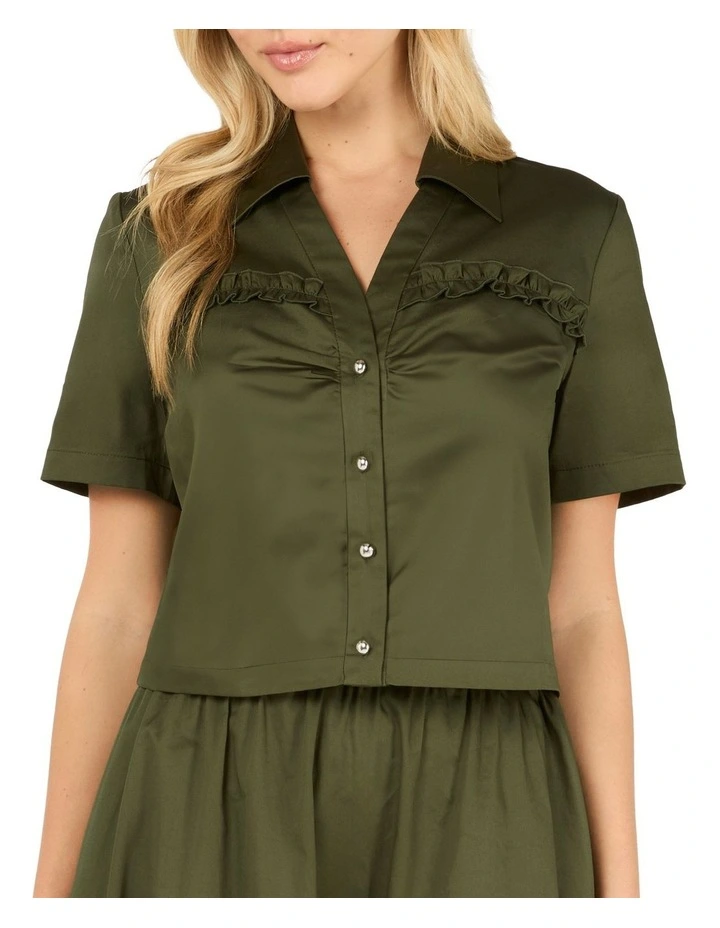 Evera Top in Green image 1