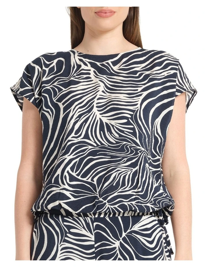 Palmera Top in Navy image 1