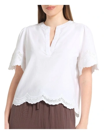 Pimelle Top in White