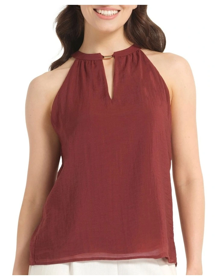 Rosalie Top in Red image 1