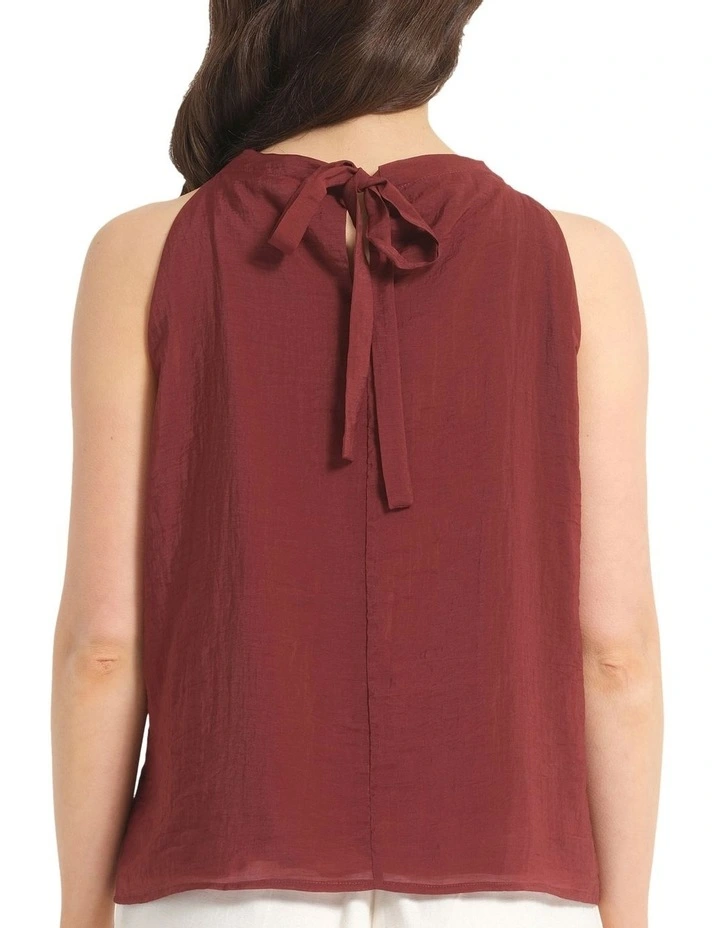 Rosalie Top in Red image 2