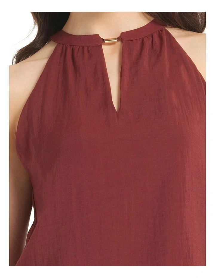 Rosalie Top in Red image 4