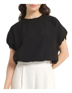 Balina Top in Black