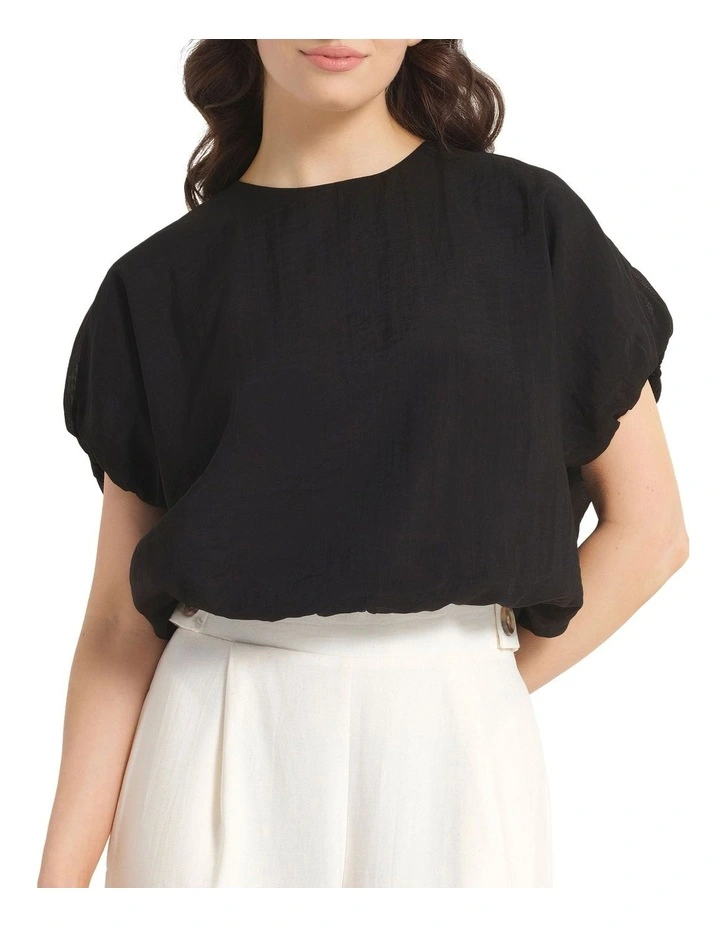 Balina Top in Black image 1