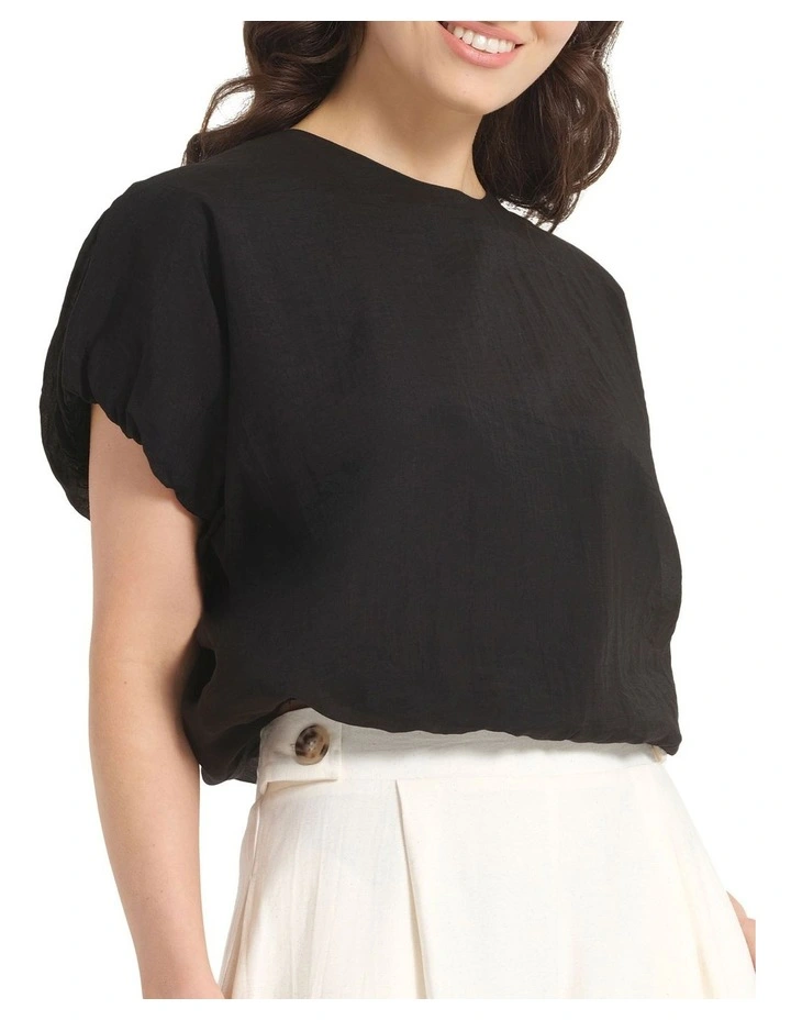 Balina Top in Black image 3
