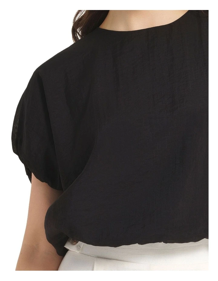 Balina Top in Black image 4