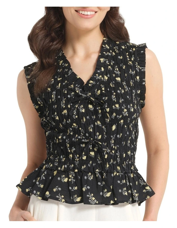 Milly Top in Black image 1