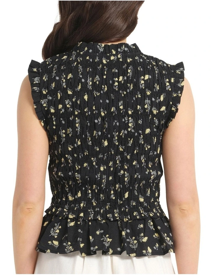 Milly Top in Black image 2