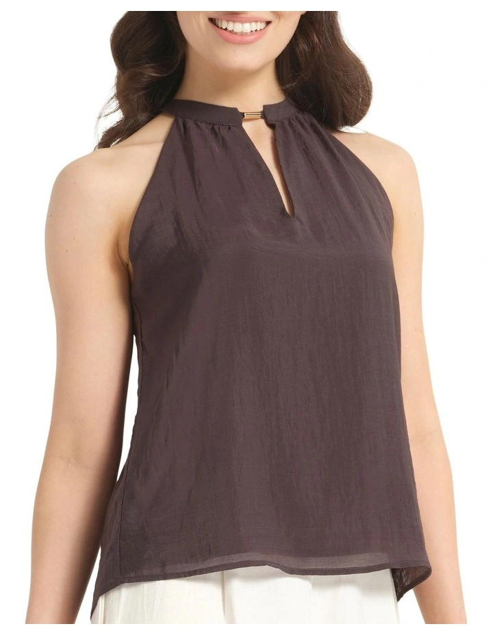 Rosalie Top in Brown image 3