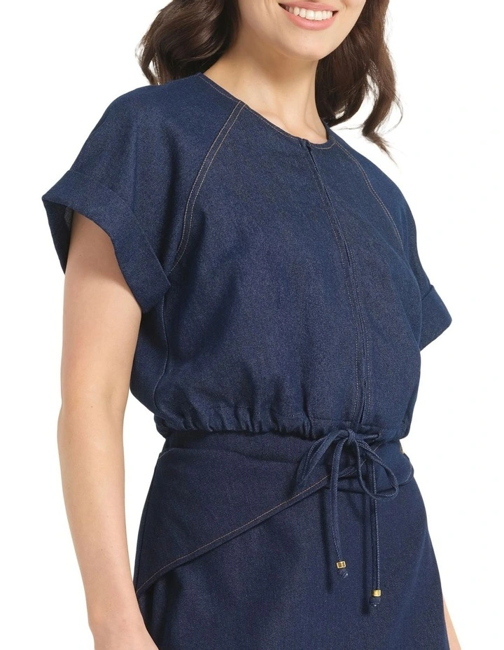 Adelle Top in Denim image 3
