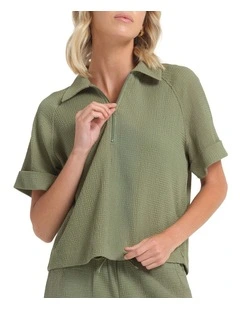 Khady Top in Green