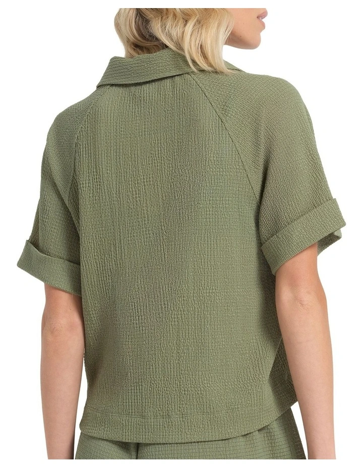 Khady Top in Green image 2