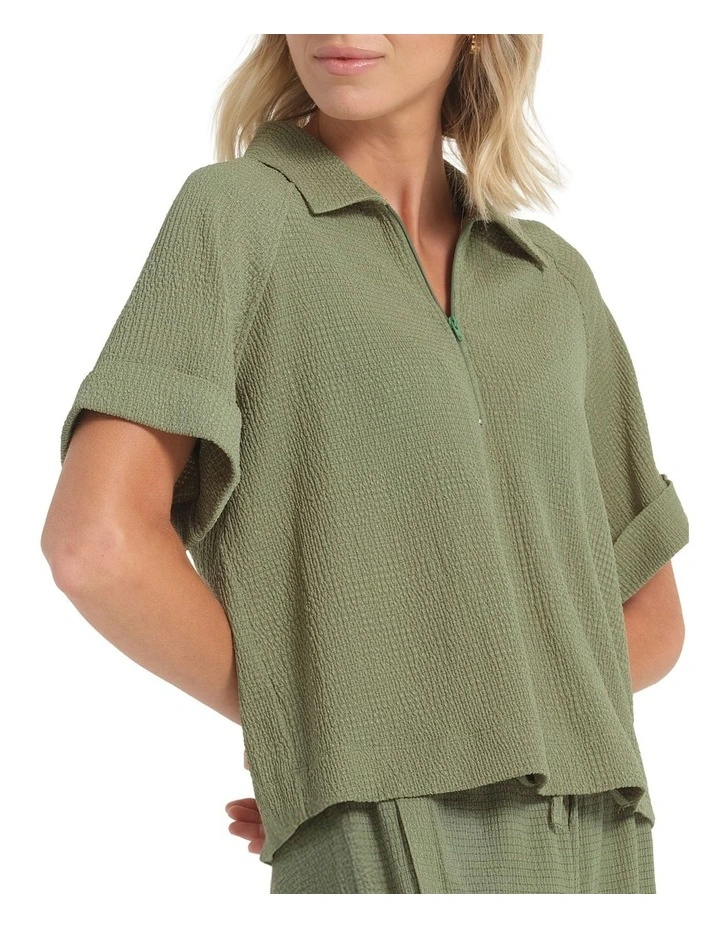 Khady Top in Green image 3