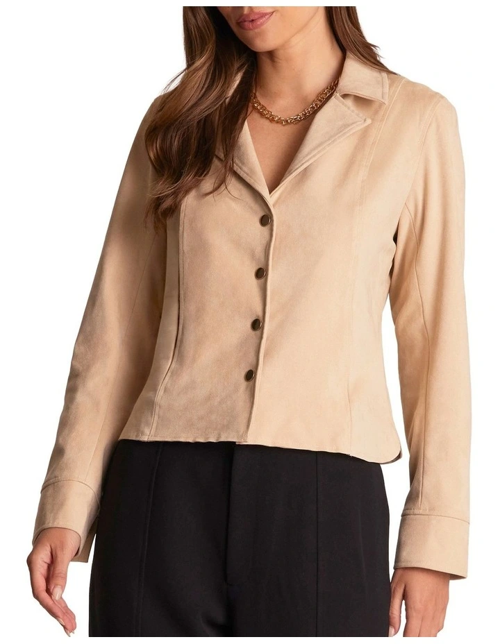 Vera Jacket in Beige image 1