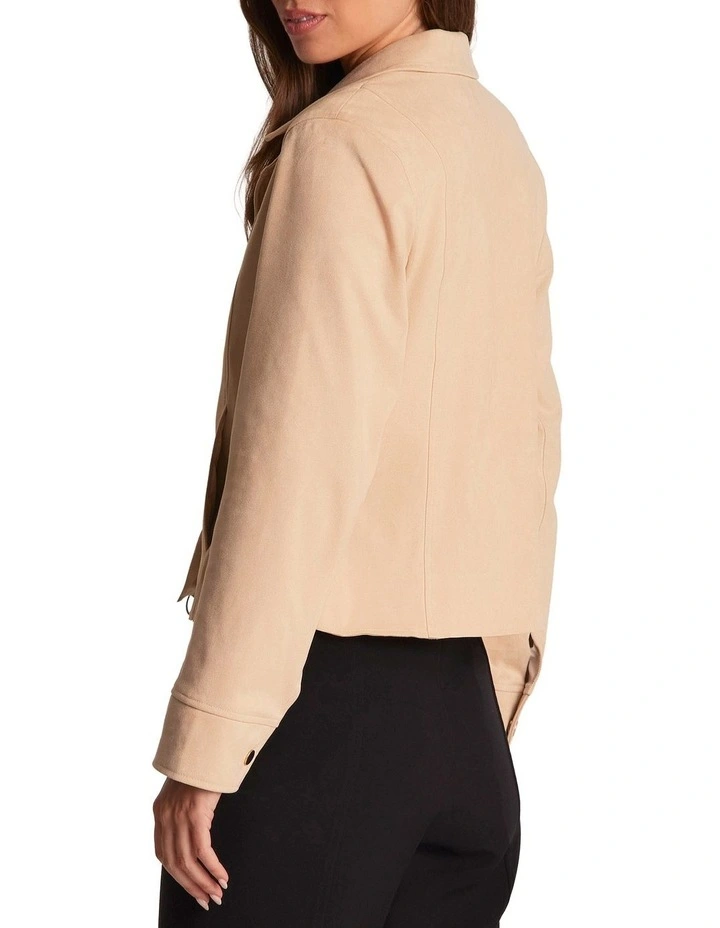 Vera Jacket in Beige image 2