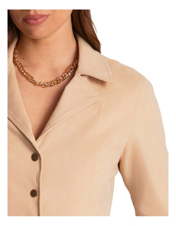 Vera Jacket in Beige image 4