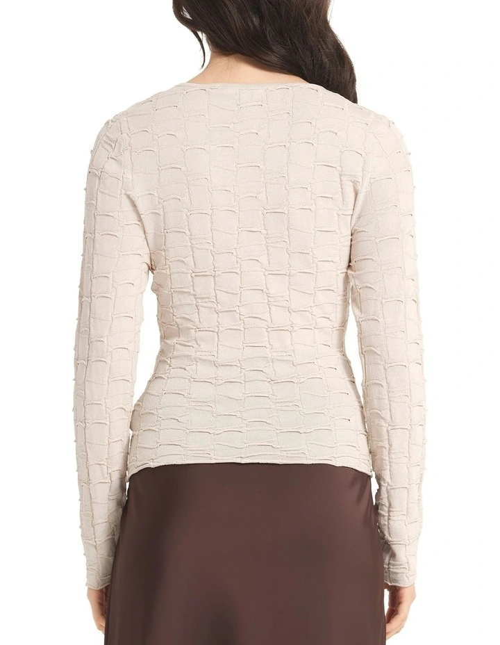 Sunelle Knit Jumper in Cream image 2