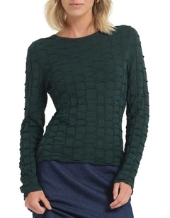 Sunelle Knit Jumper in Green