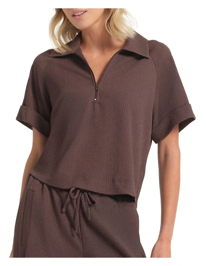 Khady Top in Choc image 1