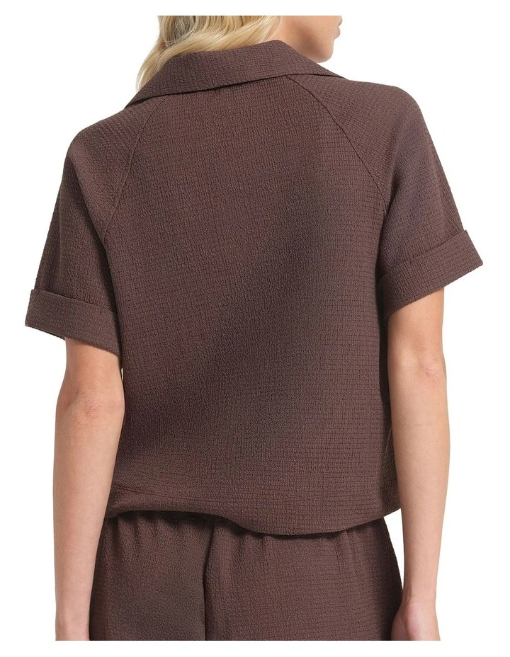 Khady Top in Choc image 2