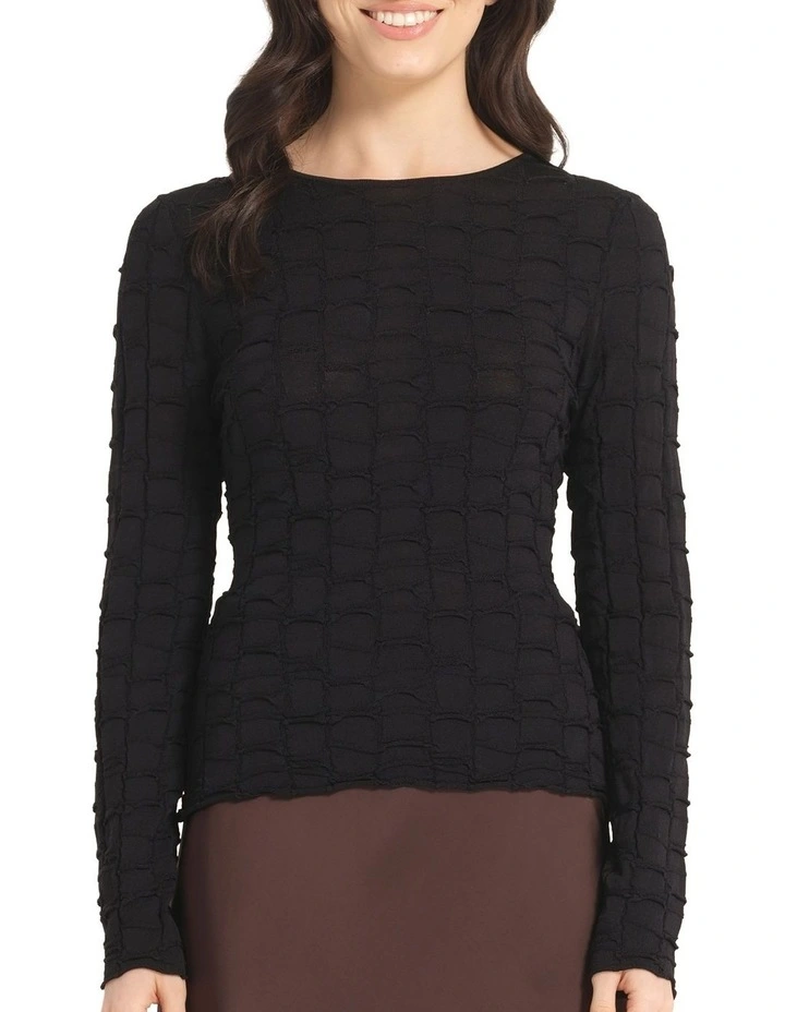 Sunelle Knit in Black image 1
