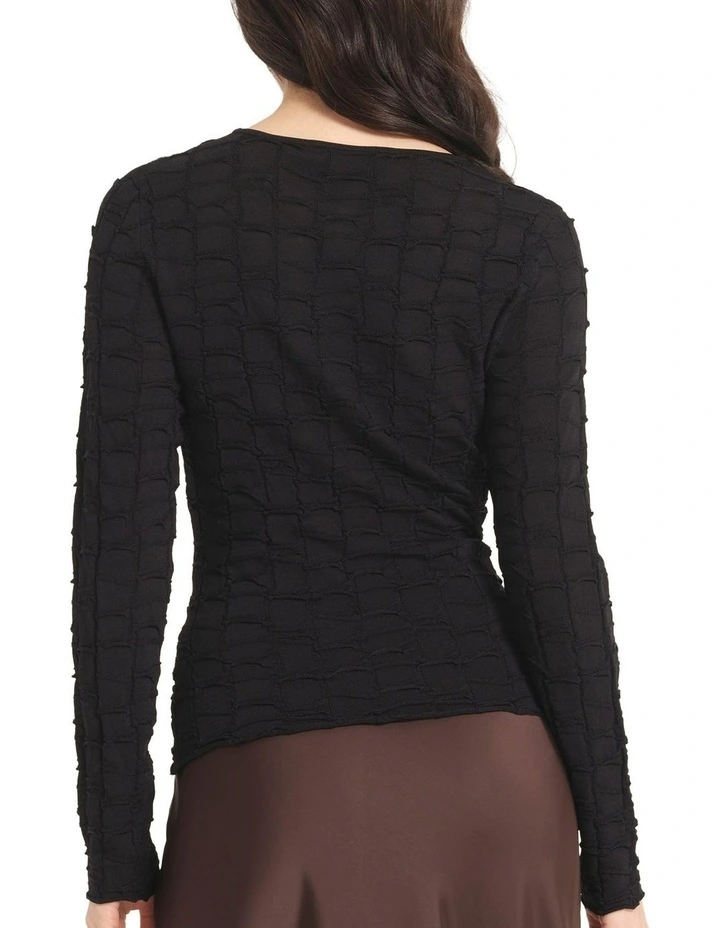 Sunelle Knit in Black image 2