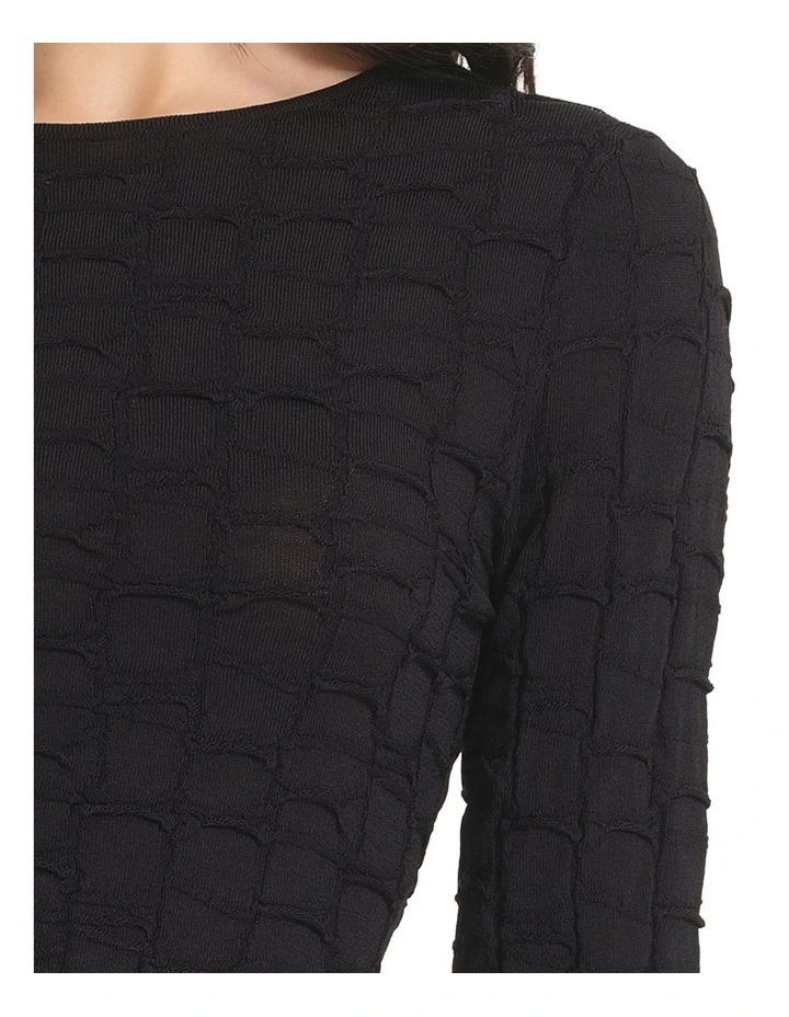 Sunelle Knit in Black image 4