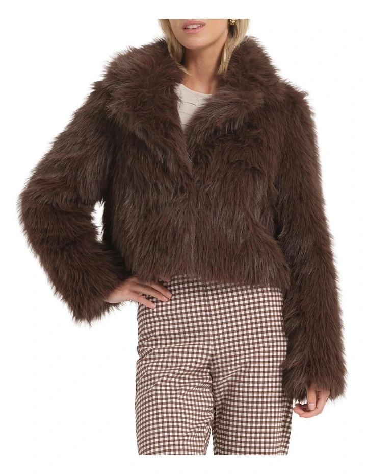 Iona Jacket in Brown image 1