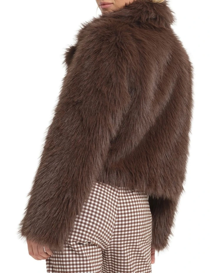 Iona Jacket in Brown image 3