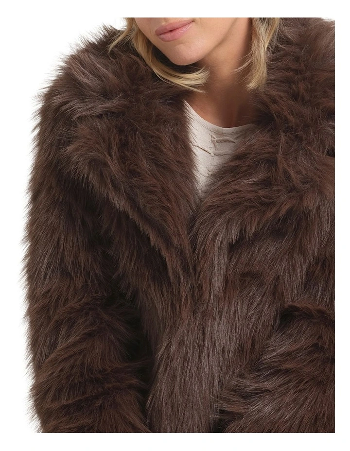 Iona Jacket in Brown image 5