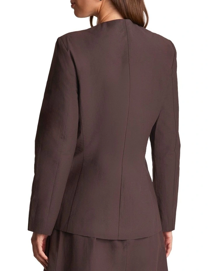 Lina Jacket in Brown image 2