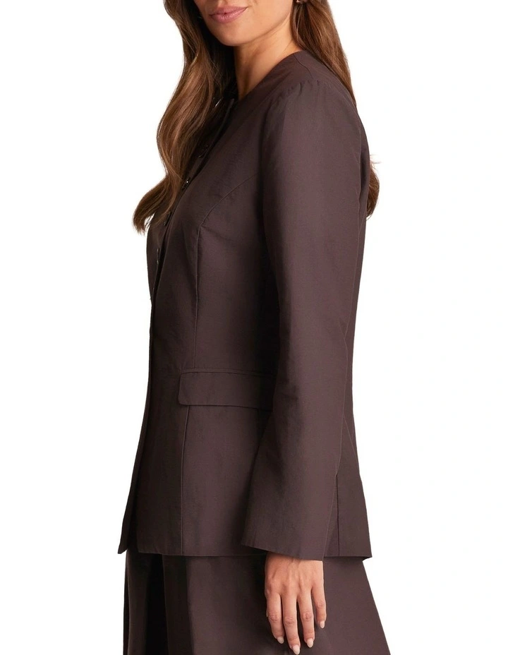 Lina Jacket in Brown image 3