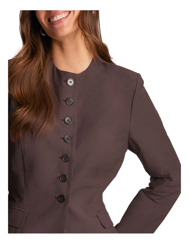 Lina Jacket in Brown image 4