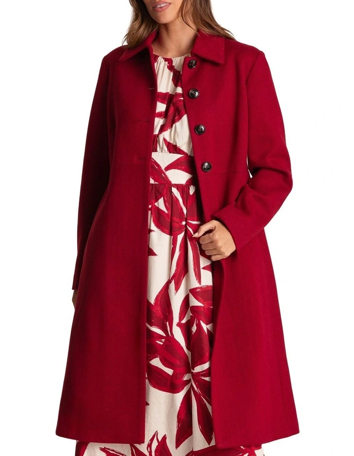Floa Jacket in Red image 1